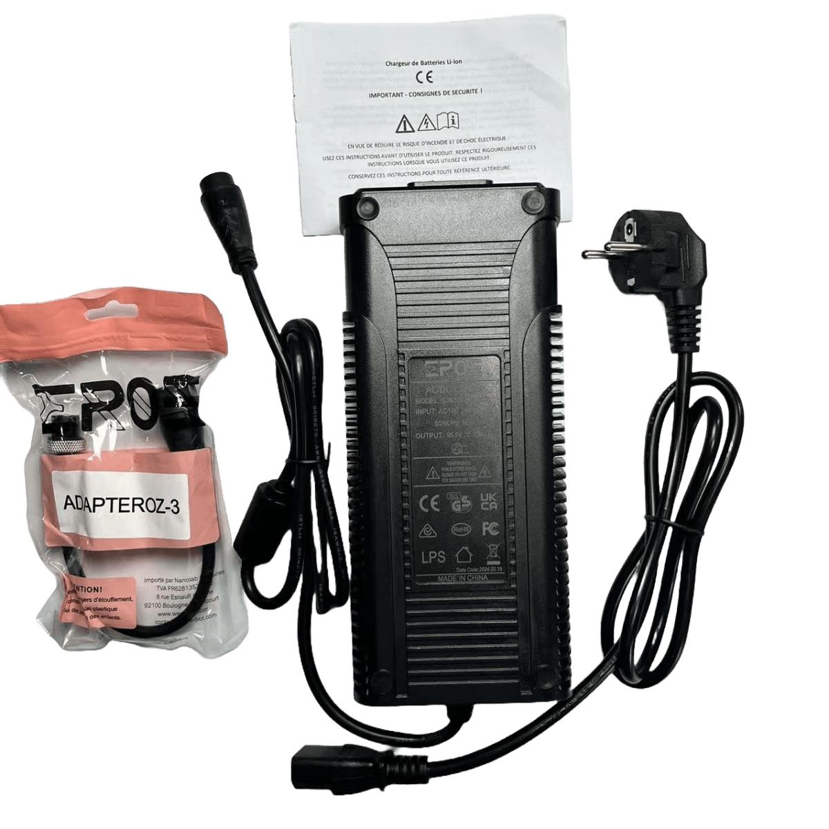 Chargeur Standard Universel de Trottinette Électrique pour Batterie 84V - Weebot