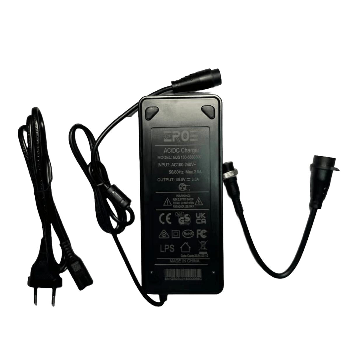 Chargeur Standard Universel de Trottinette Électrique pour Batterie 52V - Weebot