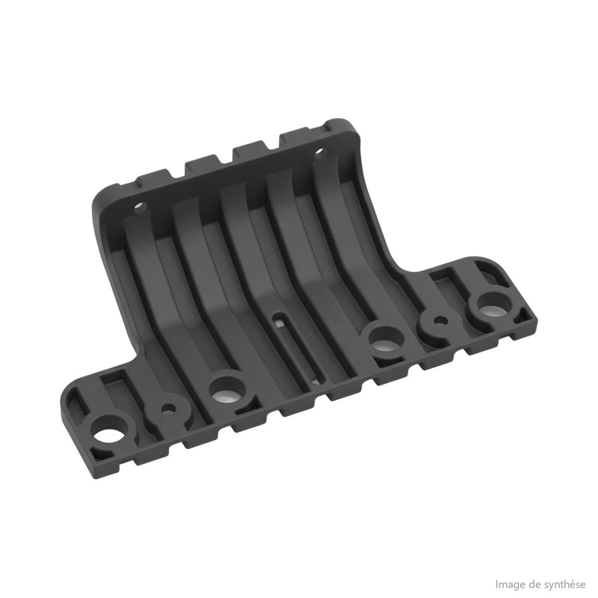 Schéma d'un pare-chocs avant pour trottinette électrique Dualtron Ultra