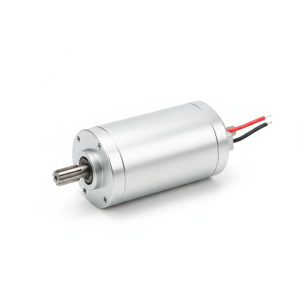 Moteur à Balais 16 Pouces, pièce détachée pour draisienne électrique WBT Kick — vue d'ensemble sur fond blanc