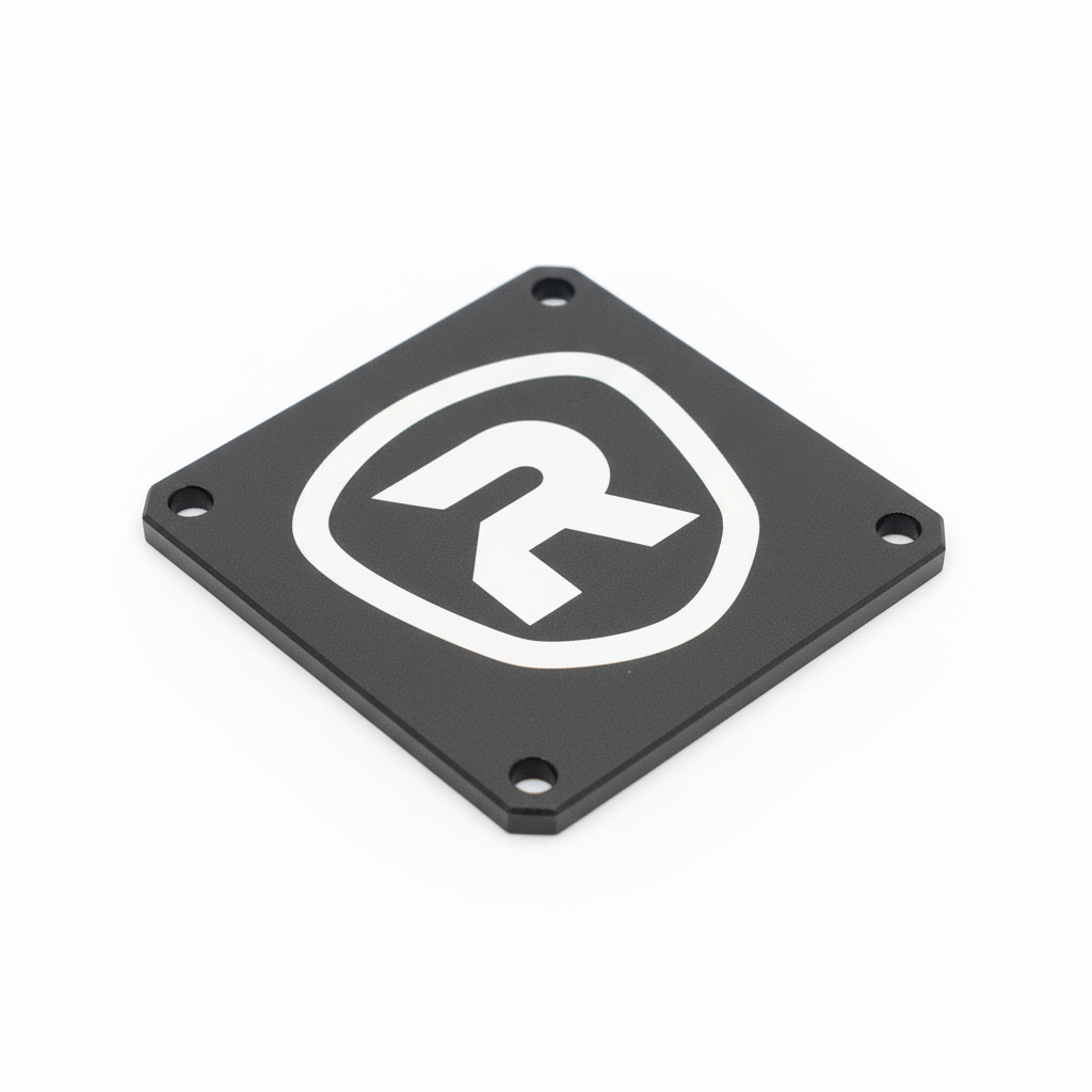plaque de base de selle avec 4 vis pour trottinette electrique rovoron r7