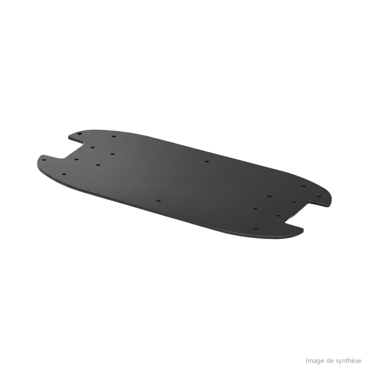 Schéma d'un plateau de deck pour trottinette électrique Dualtron Victor Luxury