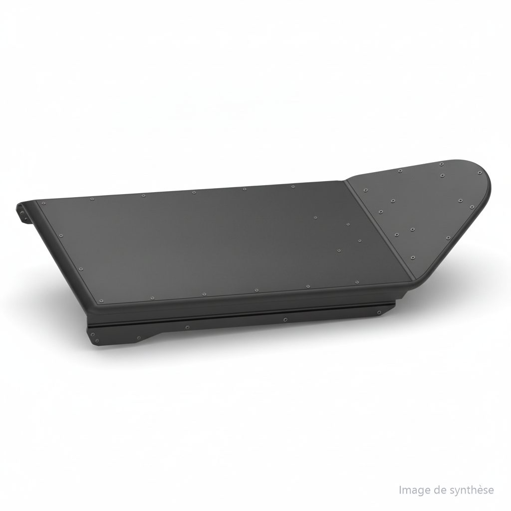 Schéma du plateau de deck pour trottinette électrique Rovoron R7