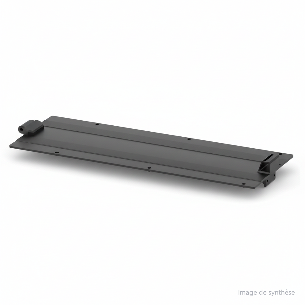 Schéma d'un plateau de deck sans grip pour trottinette électrique Dualtron City