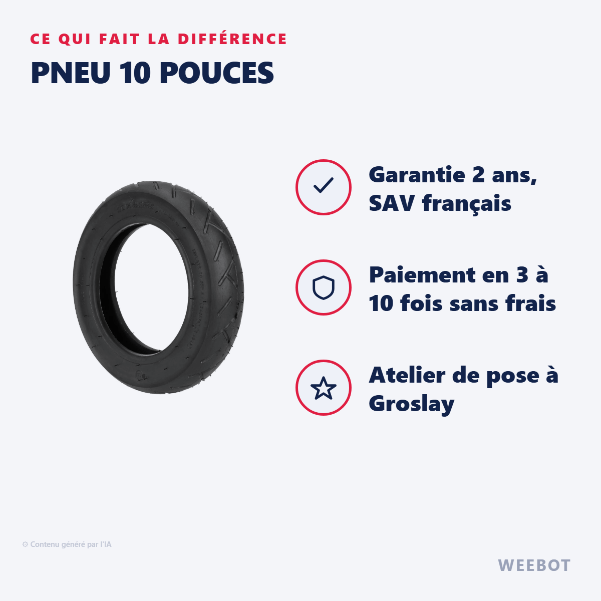 Pneu 10 Pouces : les points forts
