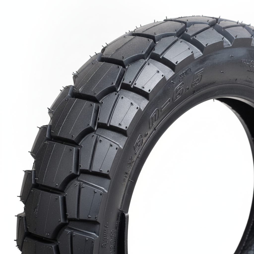 Pneu Tubeless 10x3.0-6.5, vue 3