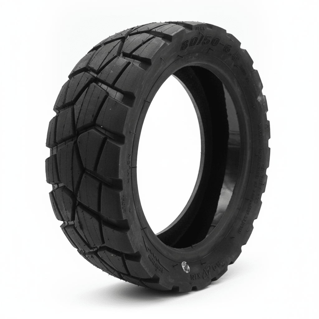 Pneu Tubeless Route 10 Pouces (80/50-6.5) avec Gel Anti Crevaison pour Trottinette Électrique (Dualtron, Weebot, Zero, Speedtrott, Eroz) - Weebot