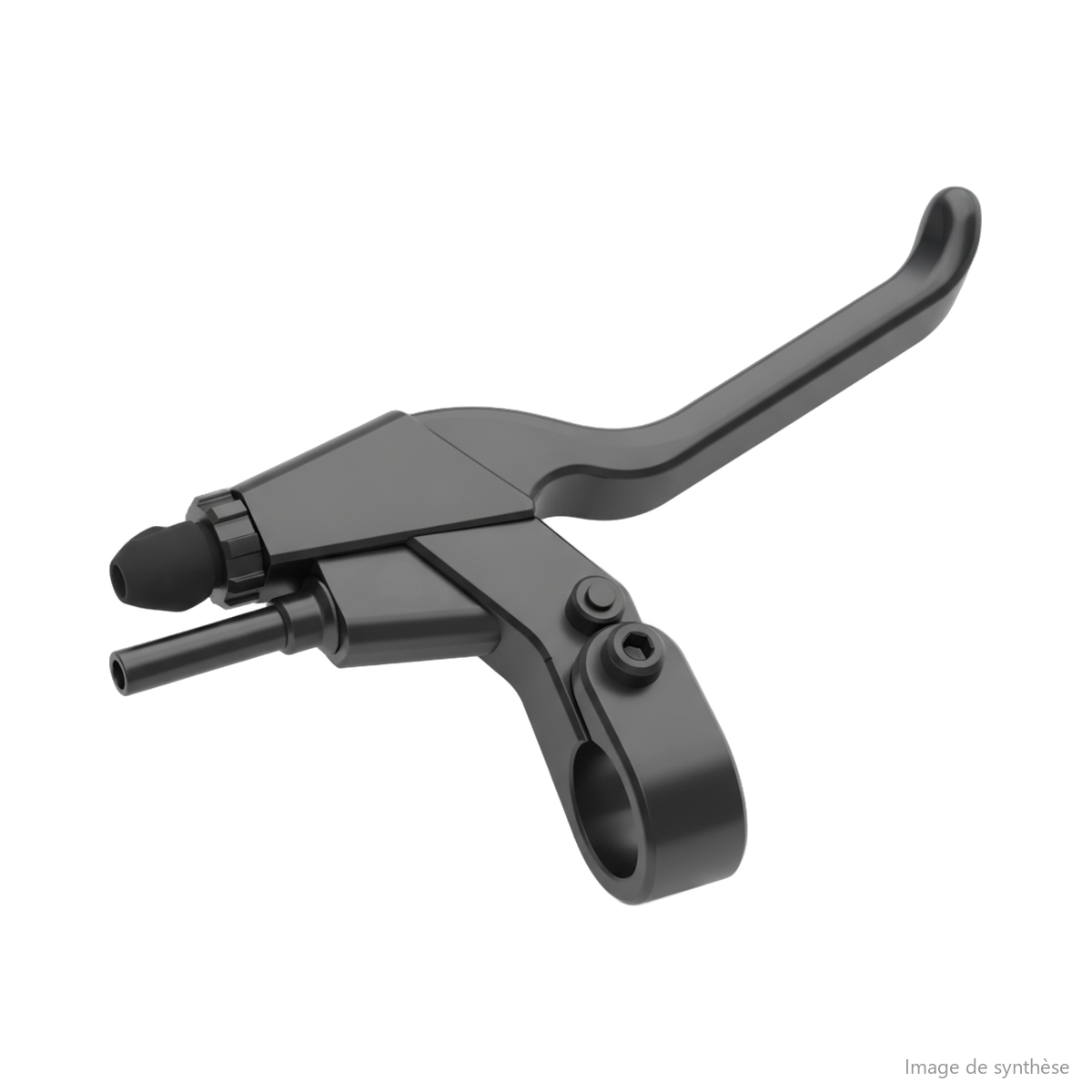 Schéma d'une poignée de frein droite mécanique pour trottinette électrique Dualtron.