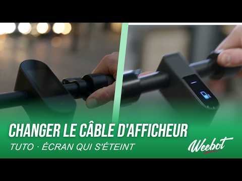 Vidéo : Comment changer le câble d'afficheur d'une trottinette électrique