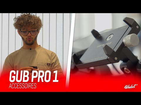 Support Téléphone GUB Pro 1 Titane pour Trottinette Électrique