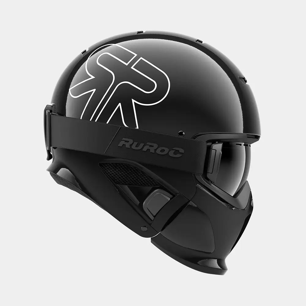Casque Ruroc RG1 - DX Intégral et Modulable avec Lunettes - Weebot