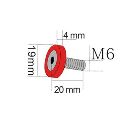Lot de 10 Vis et Rondelles Custom Weebot pour Trottinette - Plusieurs Couleurs - Weebot