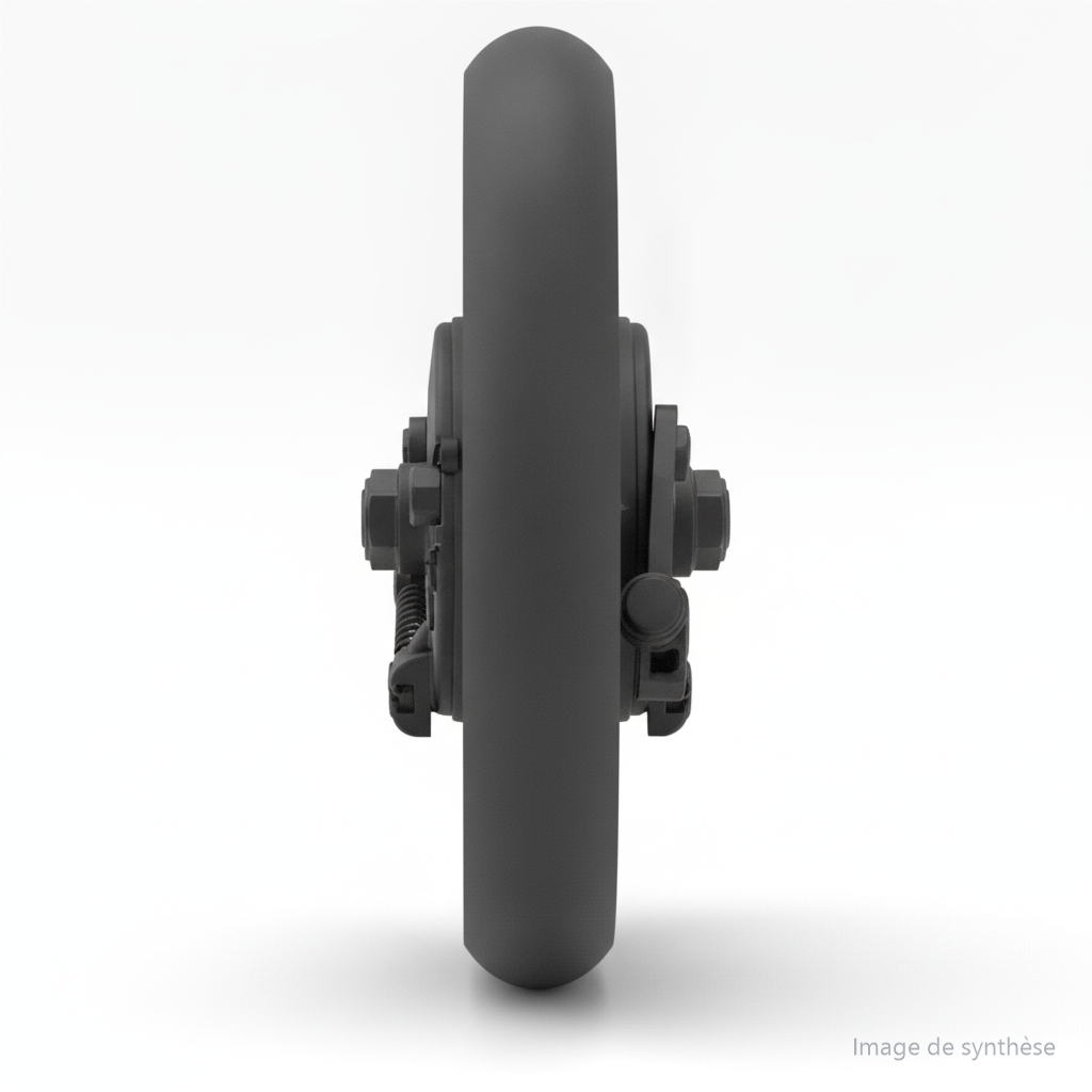 Roue Avant avec Pneu Tubeless, vue 2