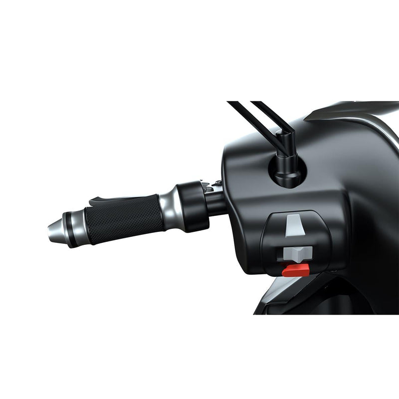 scooter electrique sunra hawk plus noir poignée commande clignotants guidon