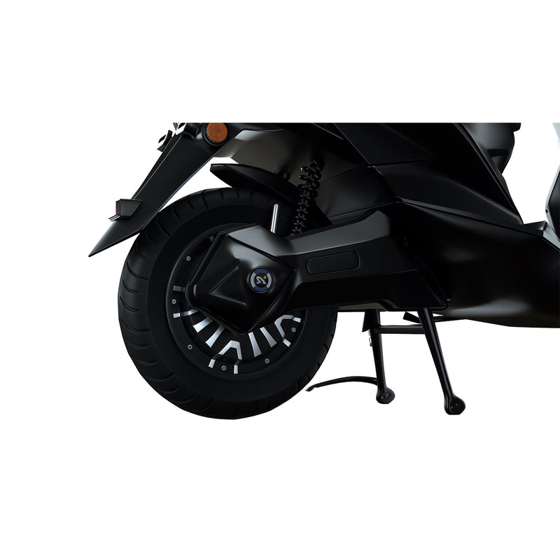 scooter electrique sunra hawk plus noir suspensions roue arrière moteur brushless