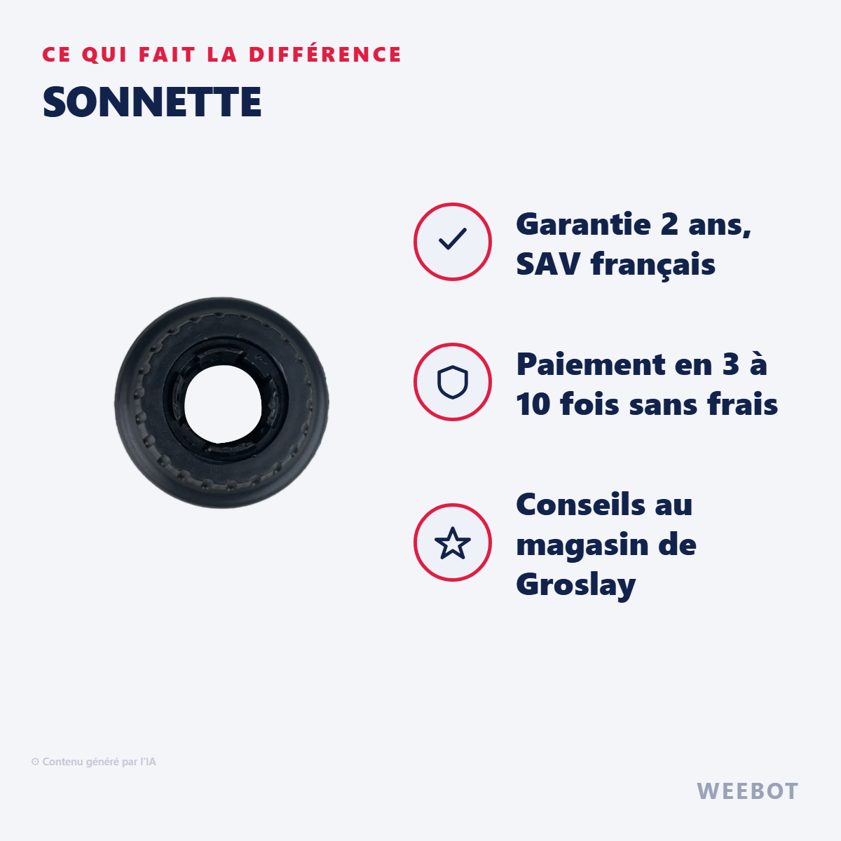 Sonnette : les points forts