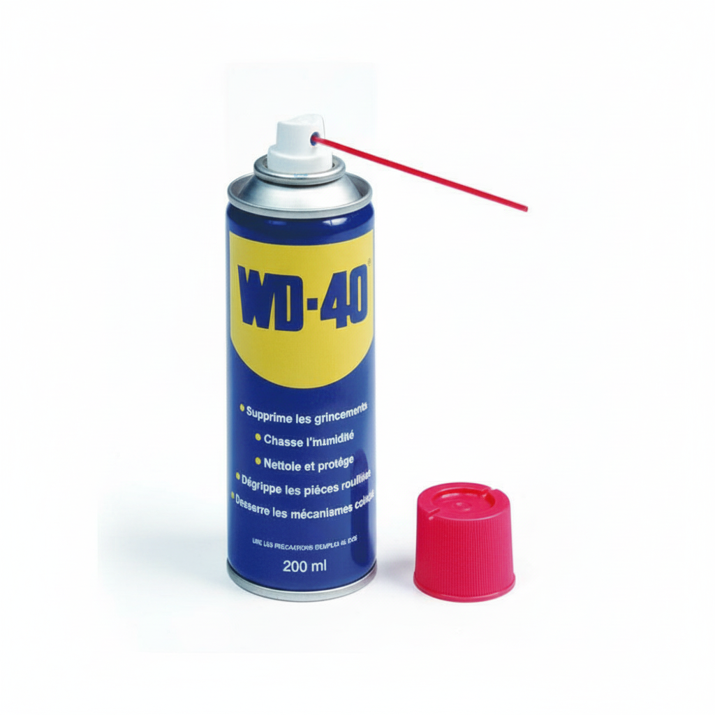 Spray WD-40 Multi-Usage 200ml, vue 3