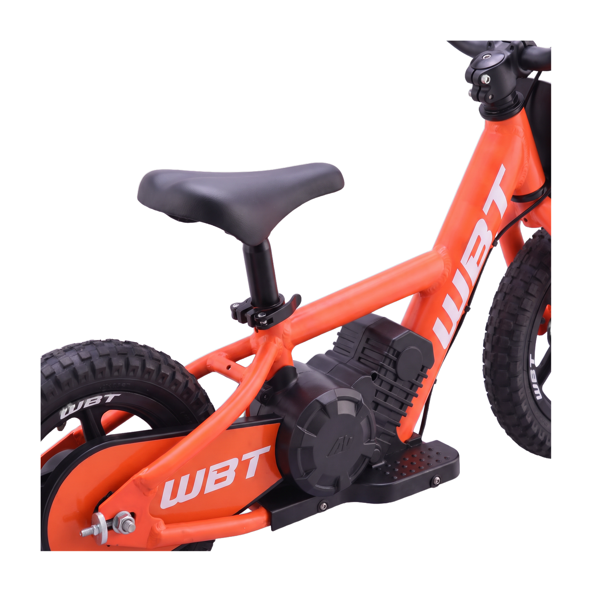 selle et batterie amovible draisienne électrique WBT Rookie