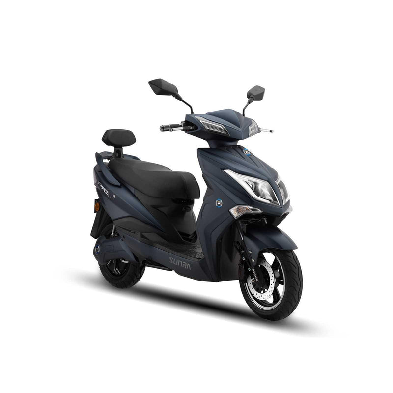 sunra hawk plus scooter electrique bleu nuit