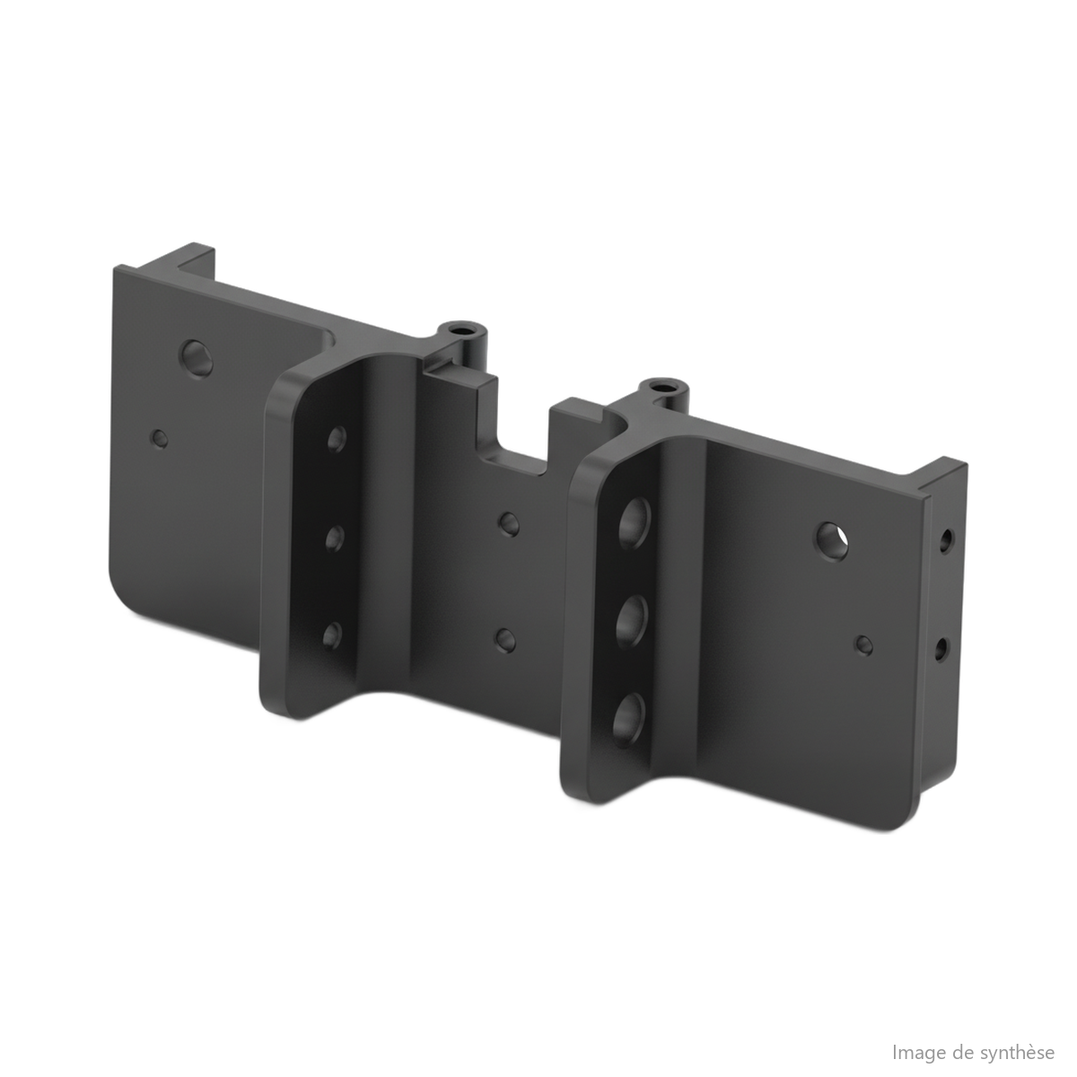 Schéma d'un support de fixation de potence pour Dualtron Thunder 3