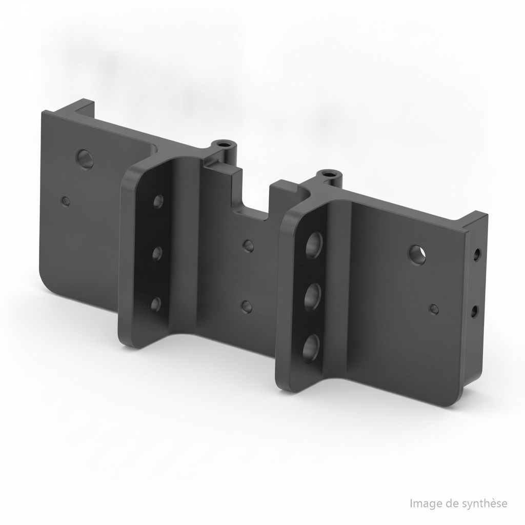 Support de Fixation de Potence, vue 3