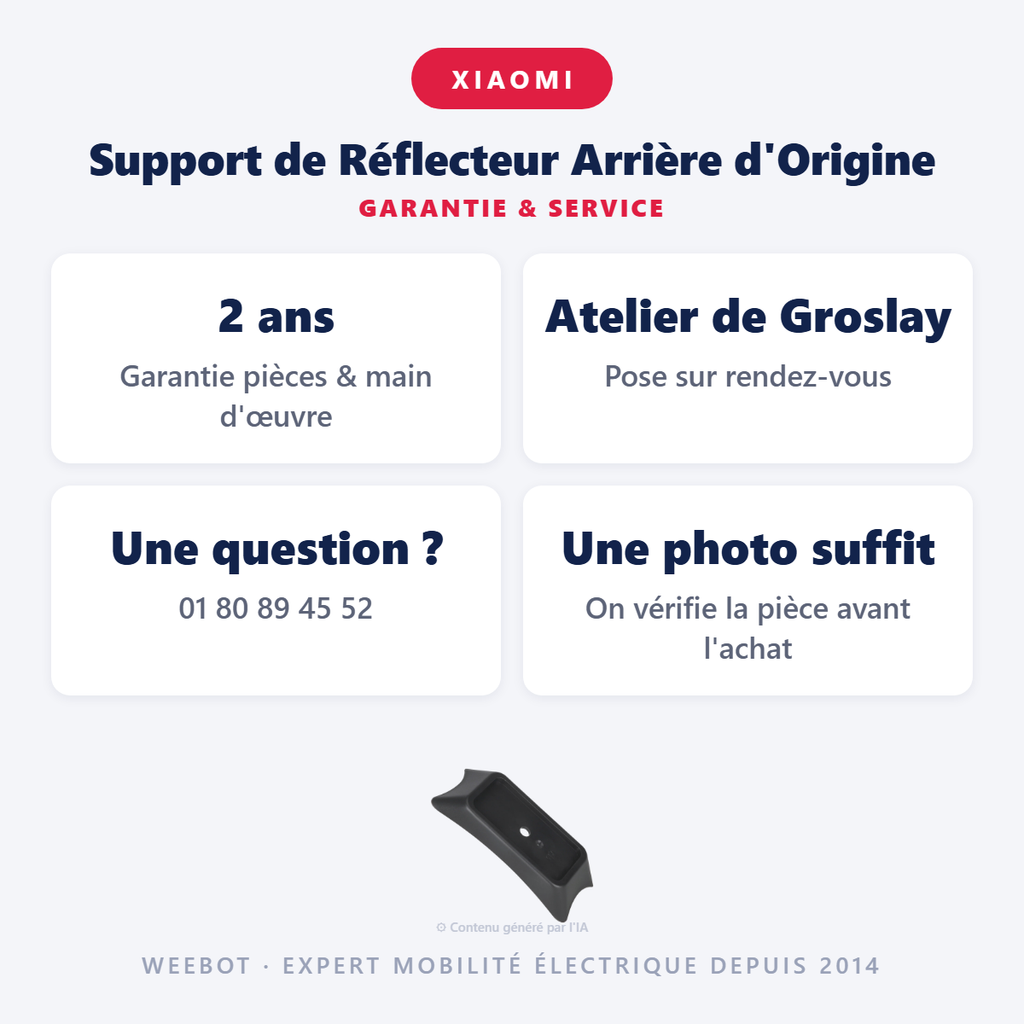 Support Réflecteur Arrière Xiaomi 4 Lite - Pas Cher