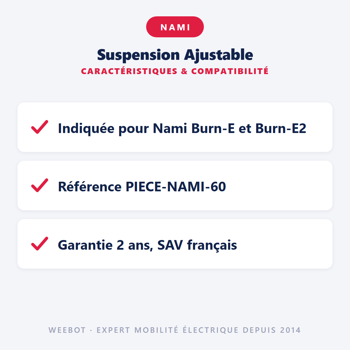 Suspension Ajustable : caractéristiques et compatibilité
