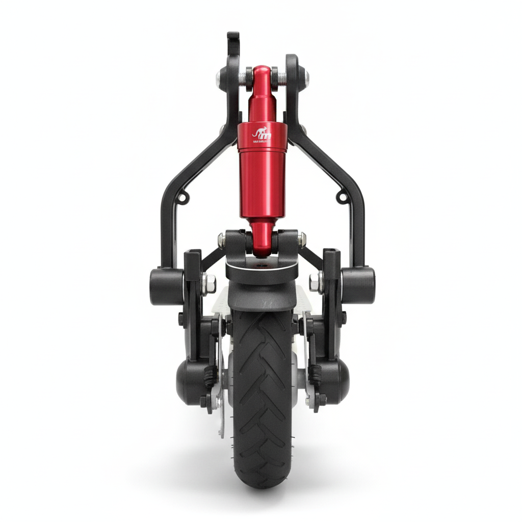 Suspension Arrière Monorim MR3-Lite Noir et Rouge, vue 3