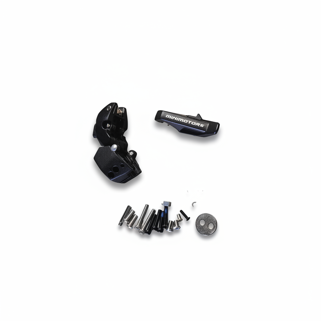 Système de Pliage complet pour Trottinette Electrique Rovoron S7 — packshot studio sur fond blanc