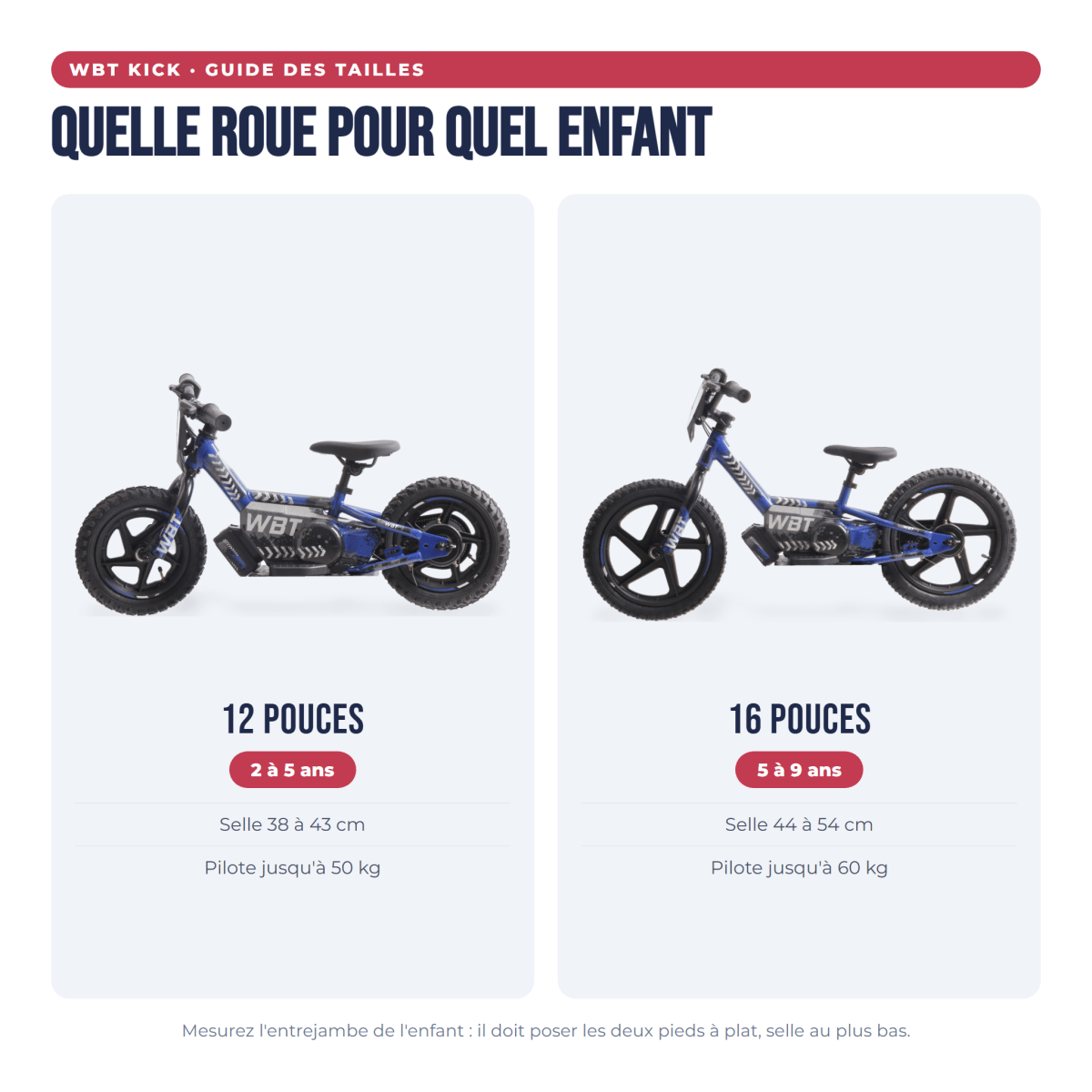 Draisienne Électrique Enfant WBT Kick - Weebot