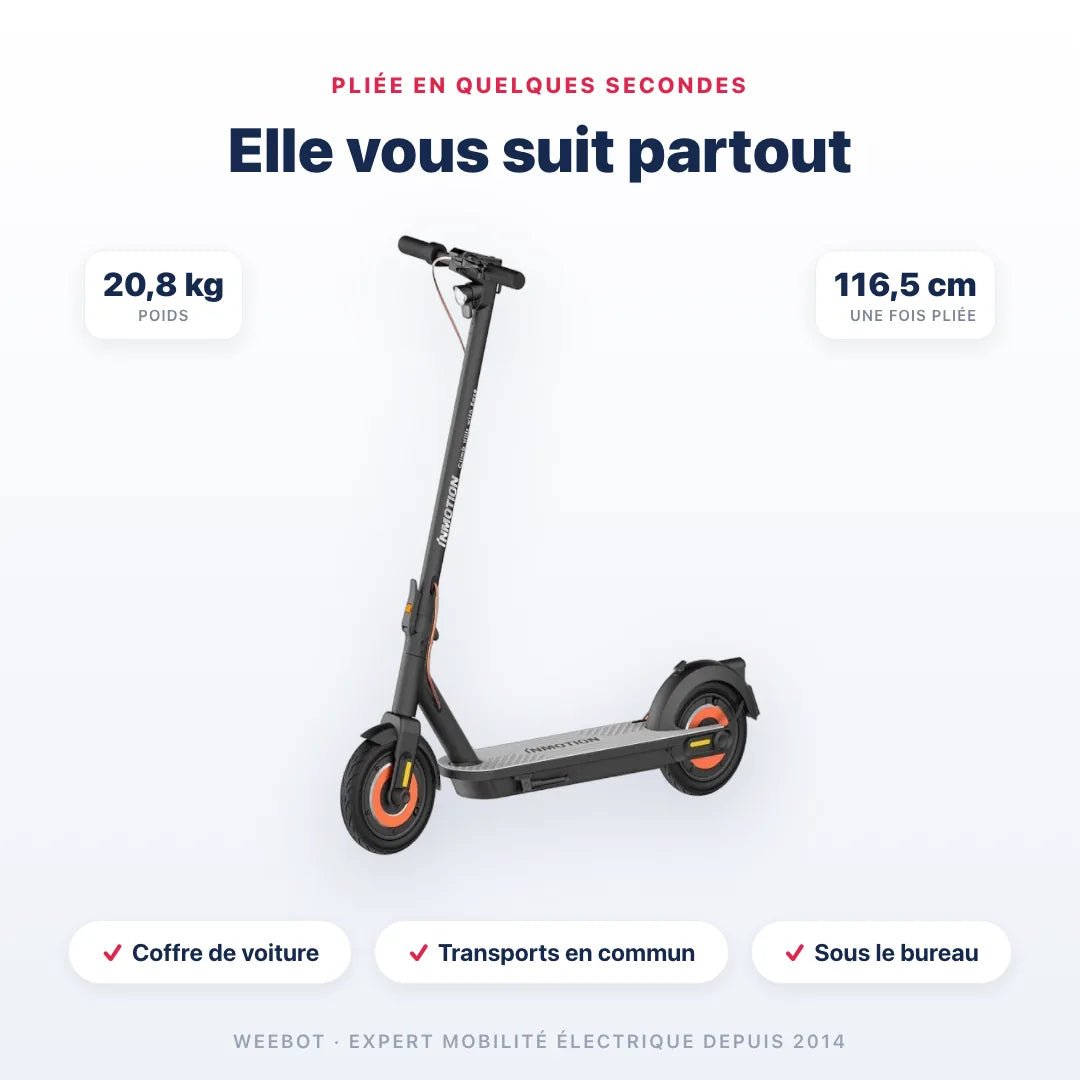 Trottinette Électrique Inmotion Climber - Weebot