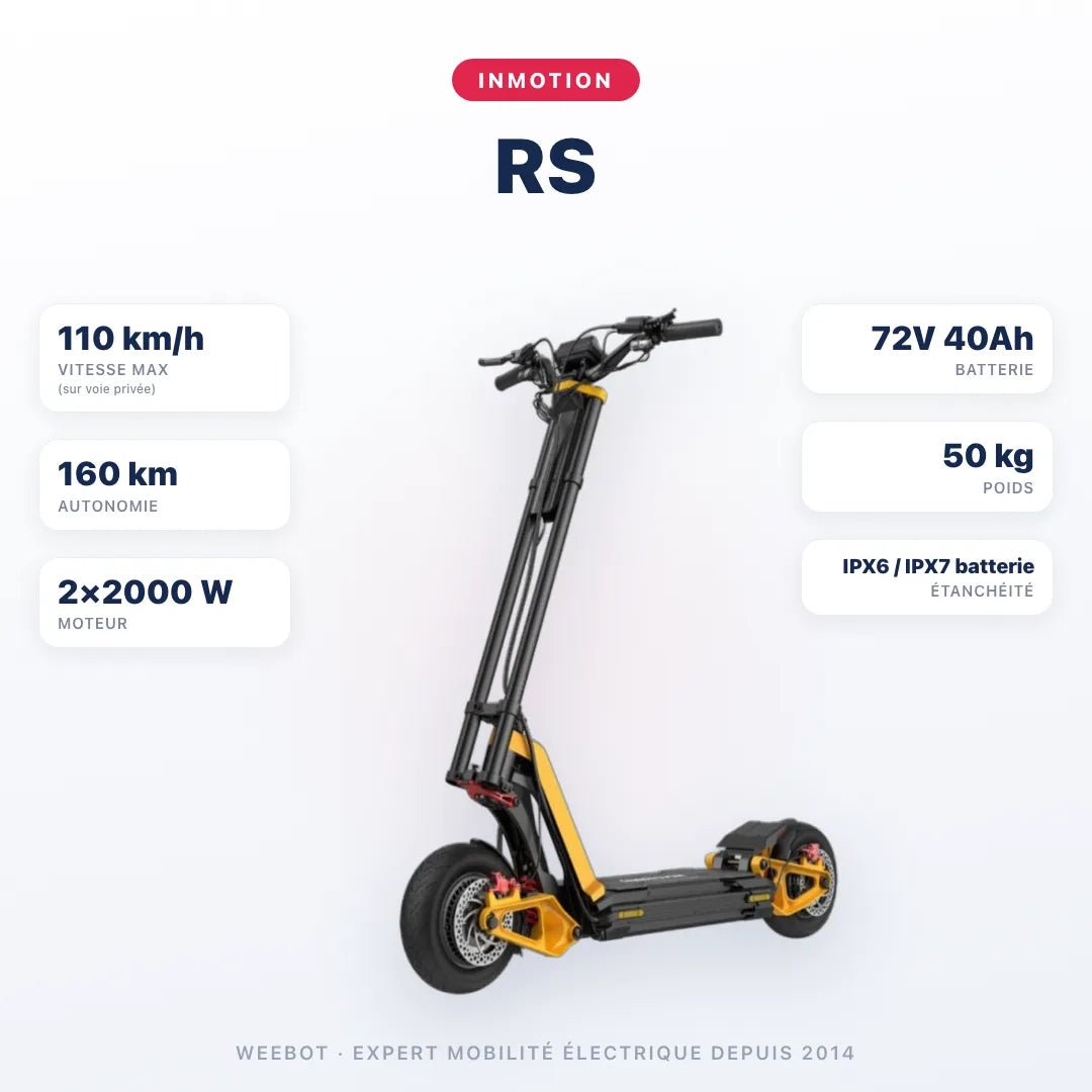 Trottinette Électrique Inmotion RS - Weebot