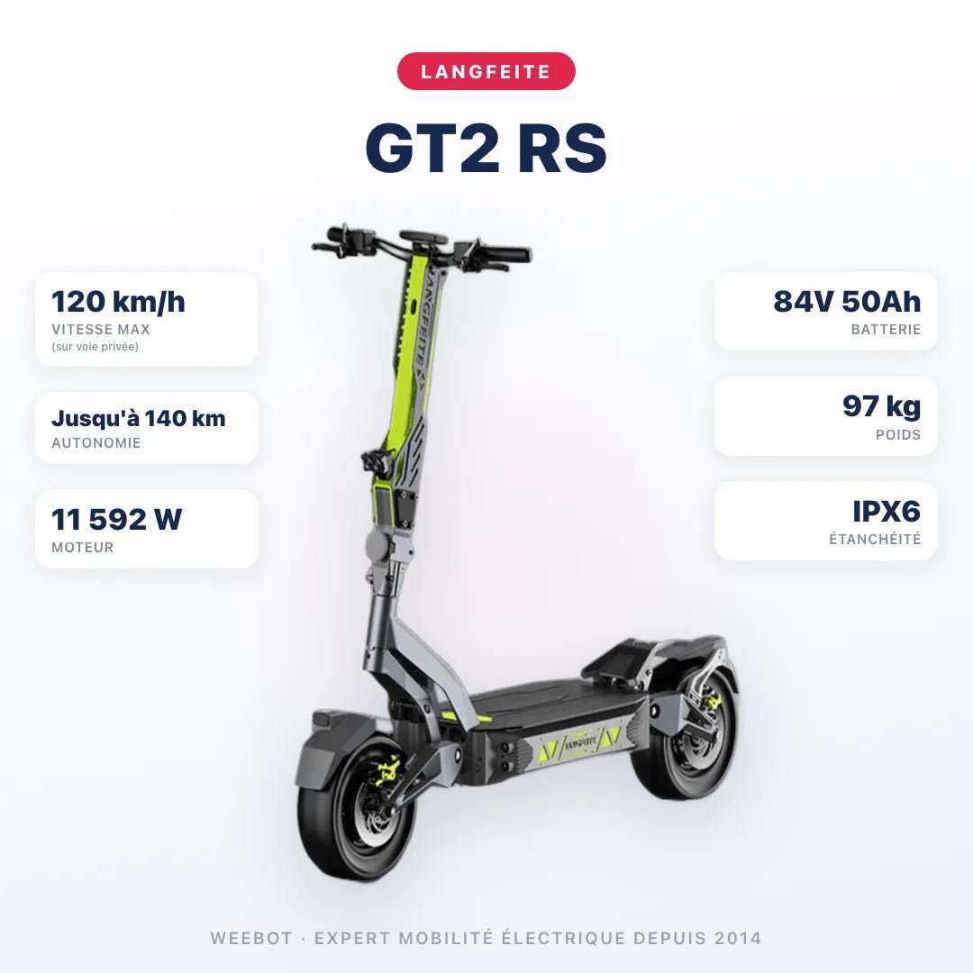 Trottinette Électrique Langfeite GT2 RS - Weebot