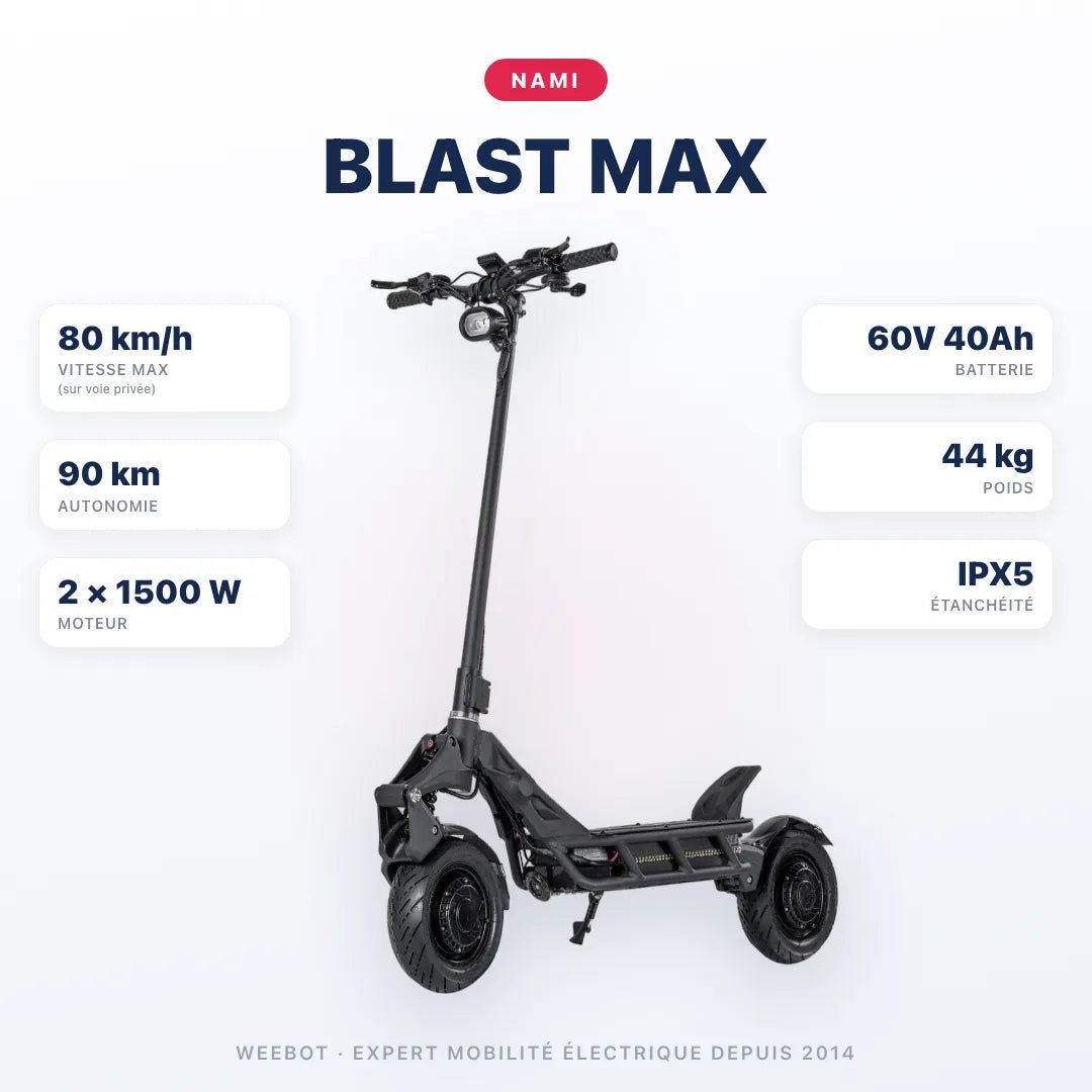 Trottinette Électrique Nami Blast Max - Weebot