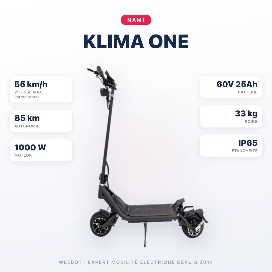 Trottinette Électrique Nami Klima One - Weebot