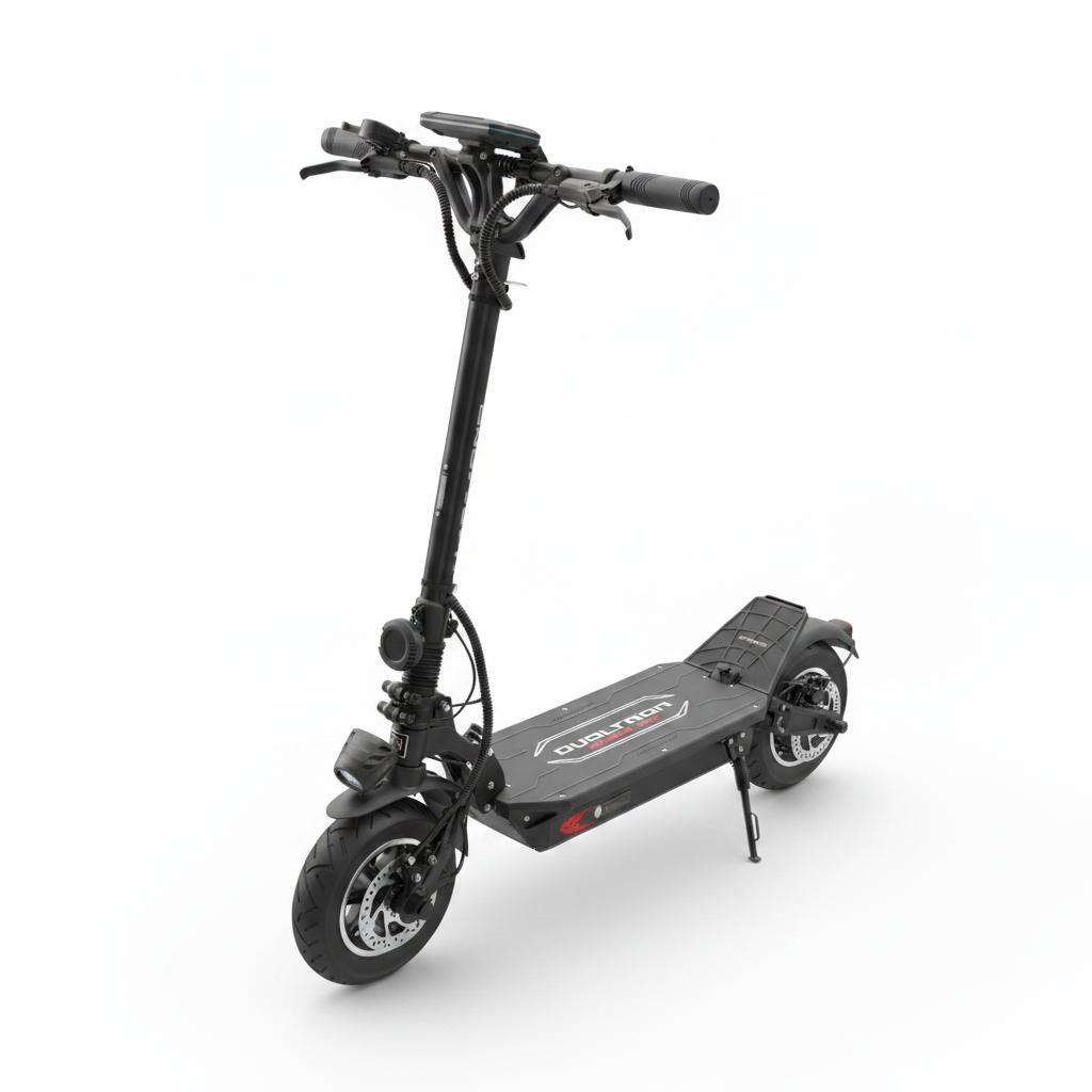Trottinette Électrique Occasion Dualtron Spider Max : Reconditionnée — packshot studio sur fond blanc