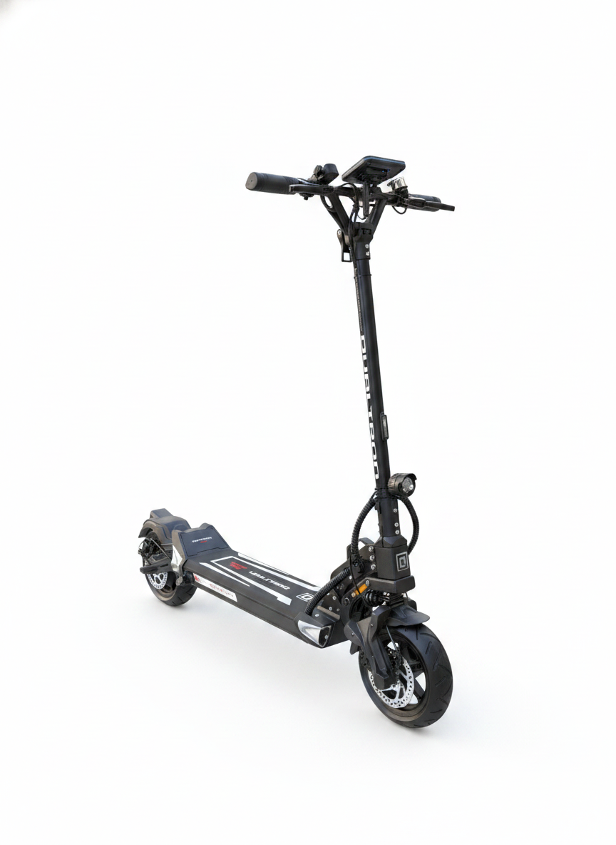 Trottinette Électrique Occasion Dualtron Togo Max : Reconditionnée — packshot studio sur fond blanc