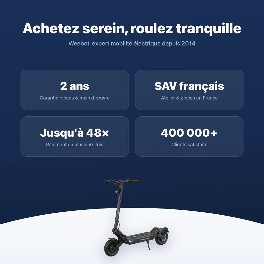 Trottinette Électrique Teverun Space - Weebot