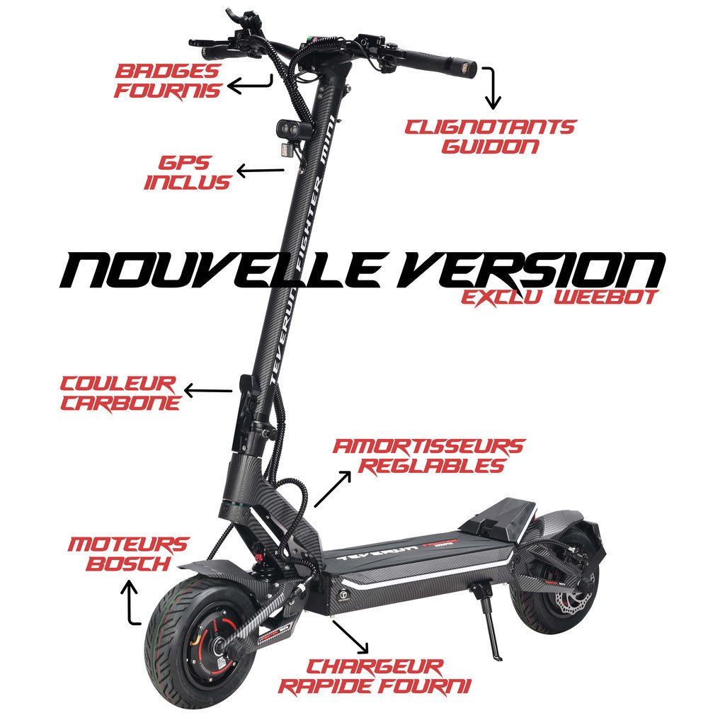 Trottinette lectrique Teverun Fighter Mini Pro Pas Cher Trottinette lectrique Teverun Fighter Mini Pro Pas Cher