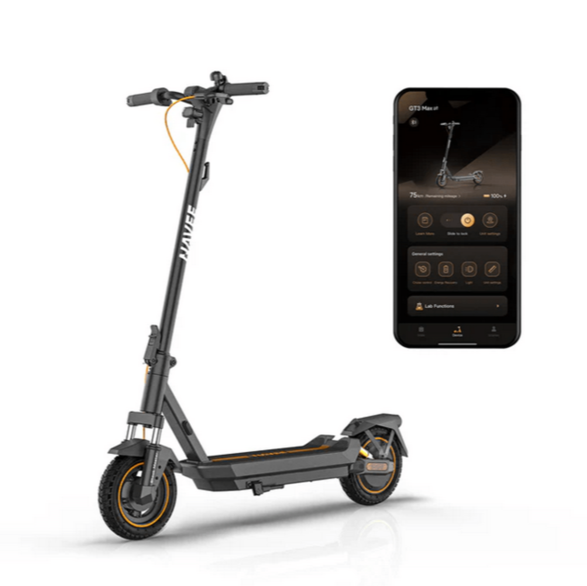 Trottinette Électrique Navee GT3 Max : Puissante et Élégante - Weebot