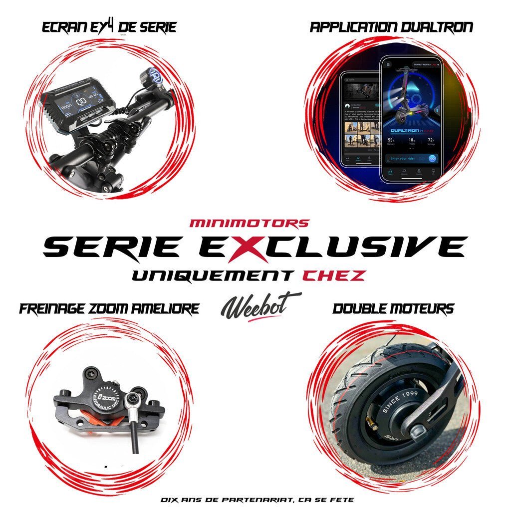 Trottinette Électrique Dualtron Forever Ultra : Autonomie et Polyvalente - Weebot