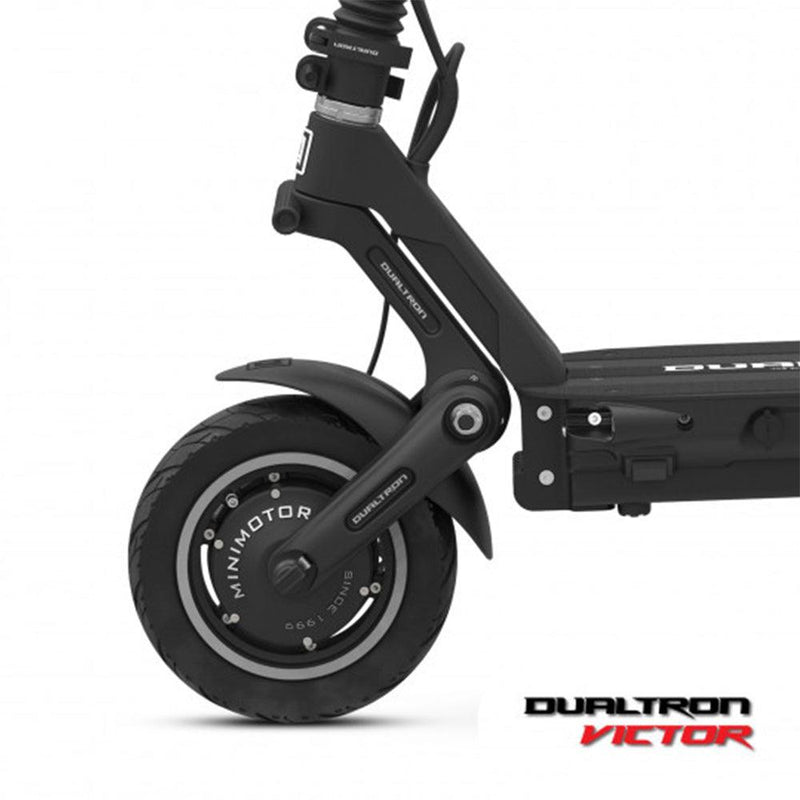 trottinette électrique dualtron victor 60v roue avant 10 pouces chambre à air suspension