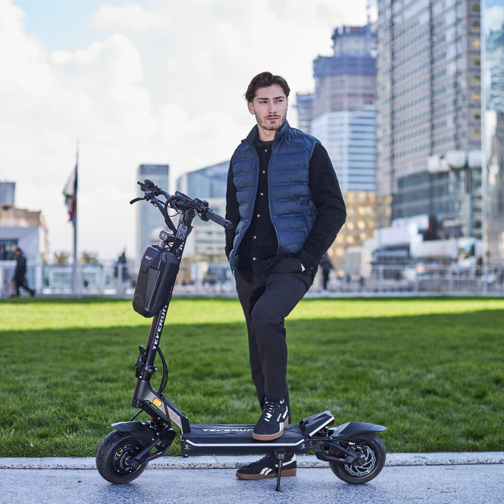 Trottinette Électrique Occasion Teverun Fighter Mini Pro : Puissante et Sécurisante - Weebot
