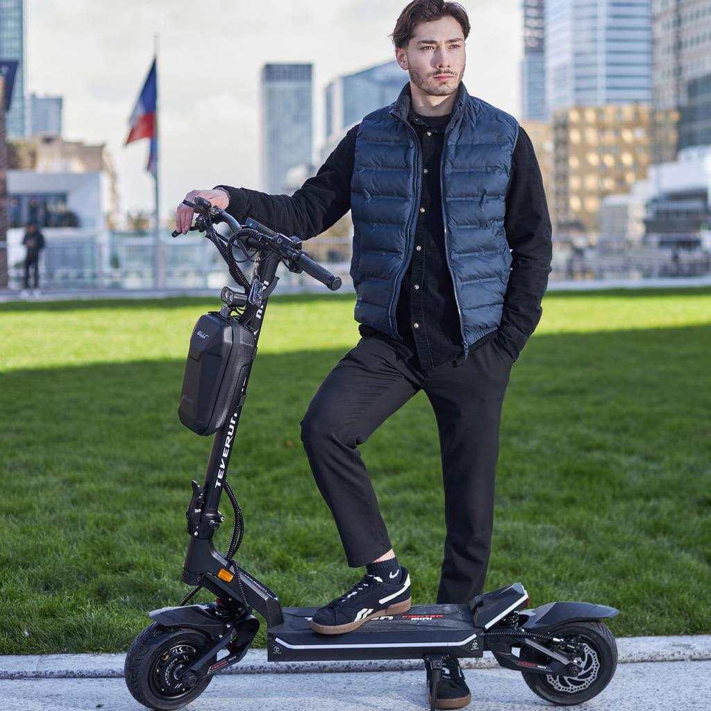 Trottinette Électrique Occasion Teverun Fighter Mini Pro : Puissante et Sécurisante - Weebot