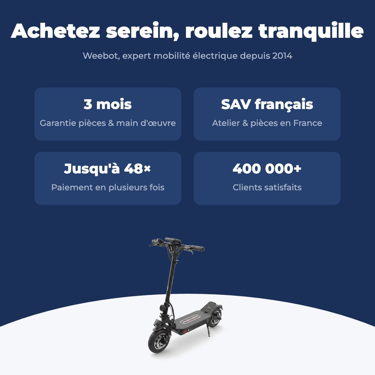 Trottinette Électrique Occasion Dualtron Spider Max : Reconditionnée — garantie 3 mois, livraison rapide et SAV français