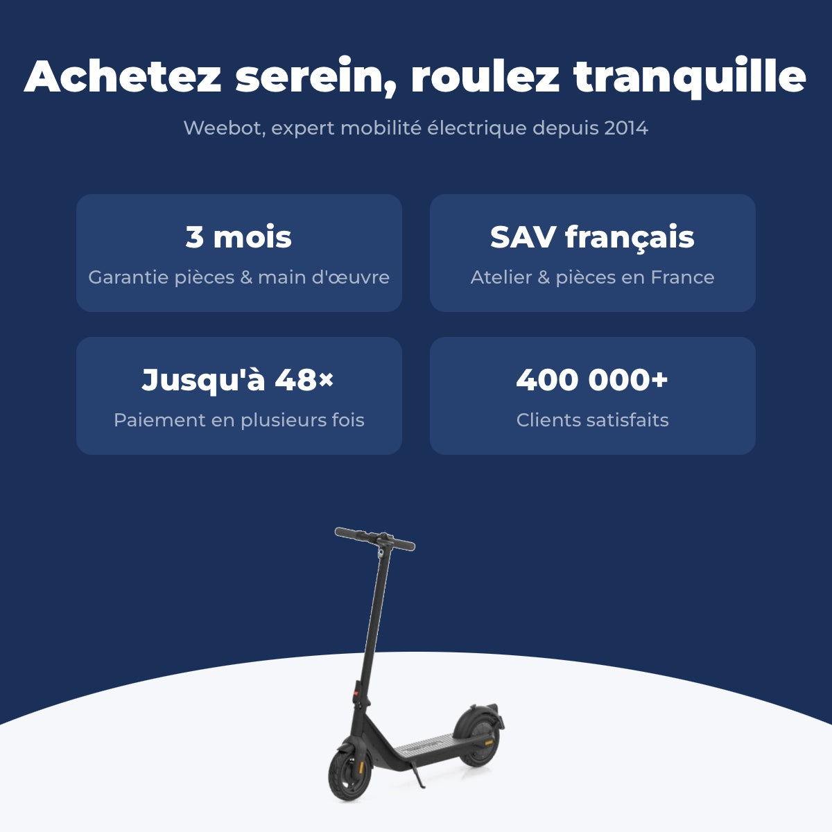 Trottinette Électrique Occasion Inmotion Air : Reconditionnée — garantie 3 mois, livraison rapide et SAV français