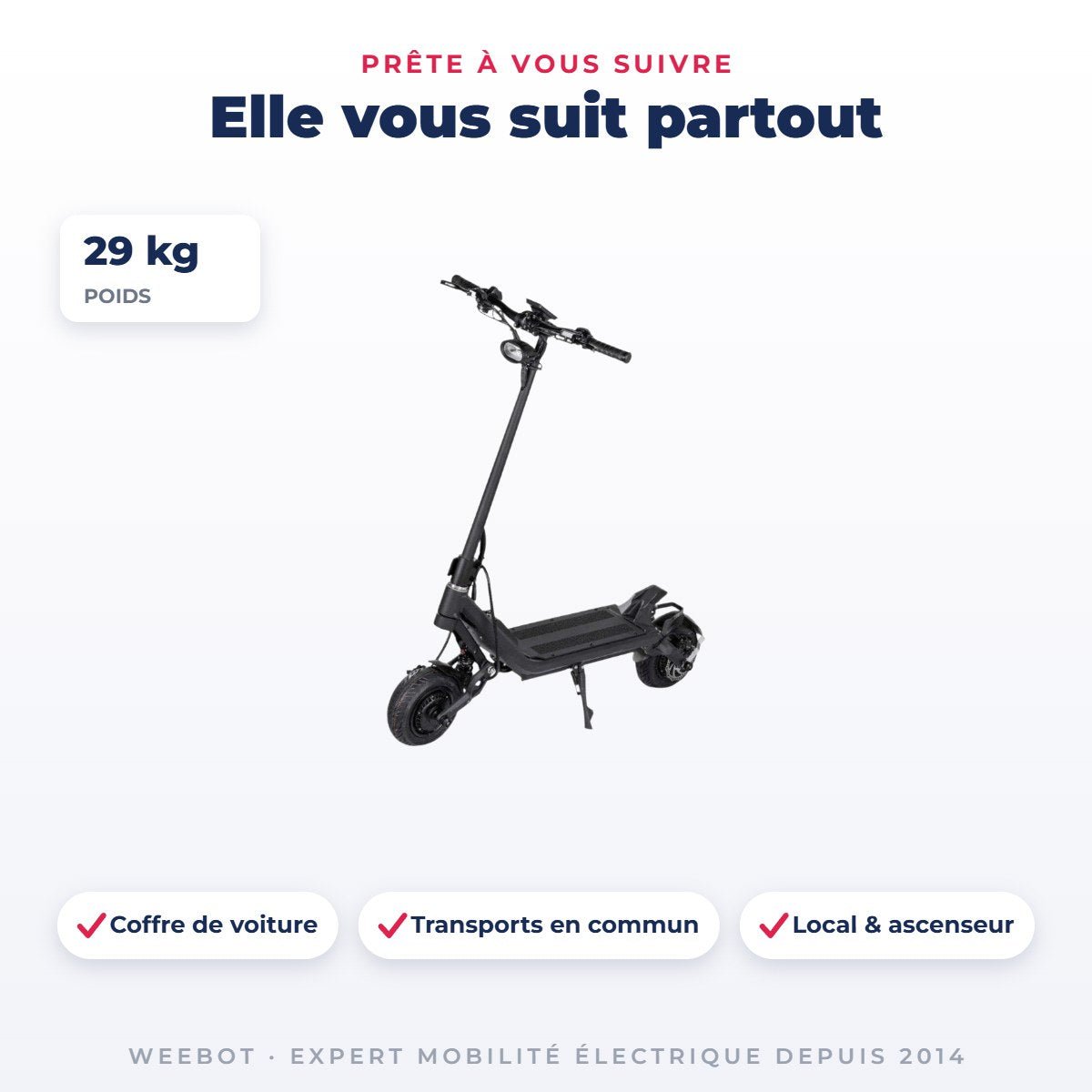 Trottinette Électrique Occasion Nami Stellar : Reconditionnée - Weebot