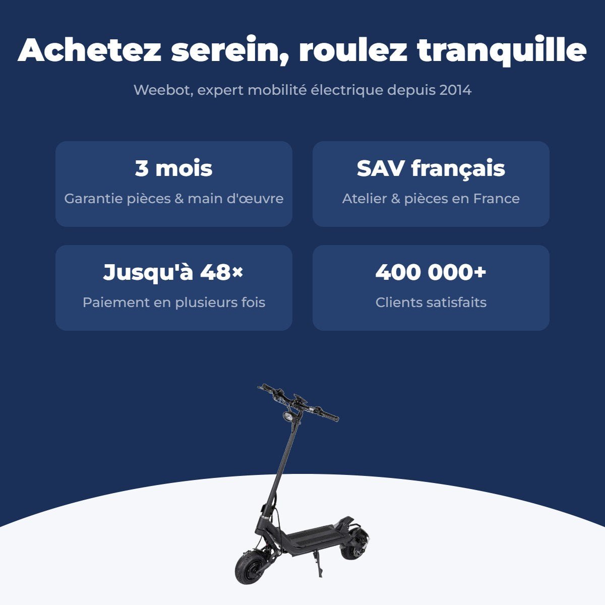Trottinette Électrique Occasion Nami Stellar : Reconditionnée - Weebot