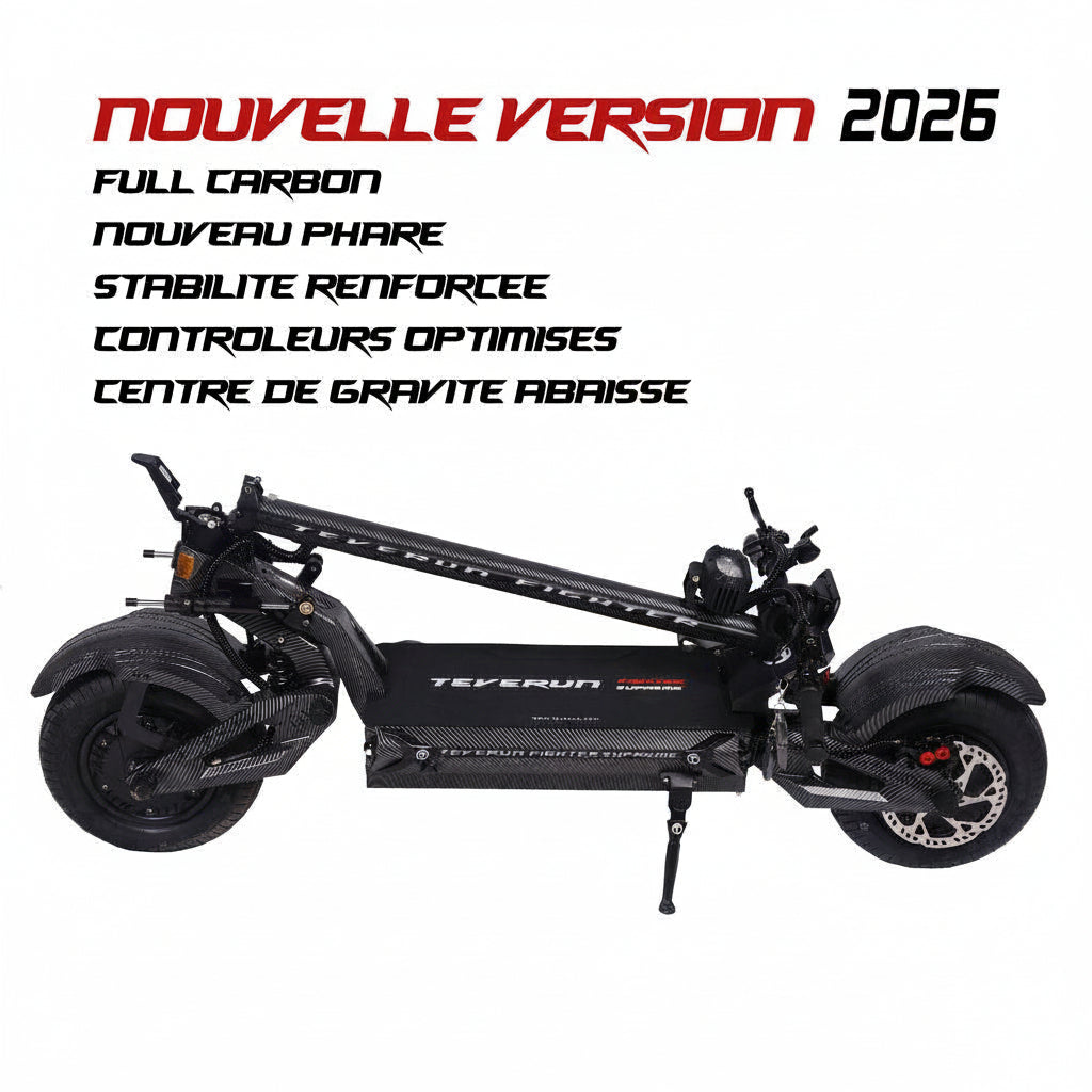 Trottinette Électrique Teverun 7260R V4 Édition 2025 - Pas cher