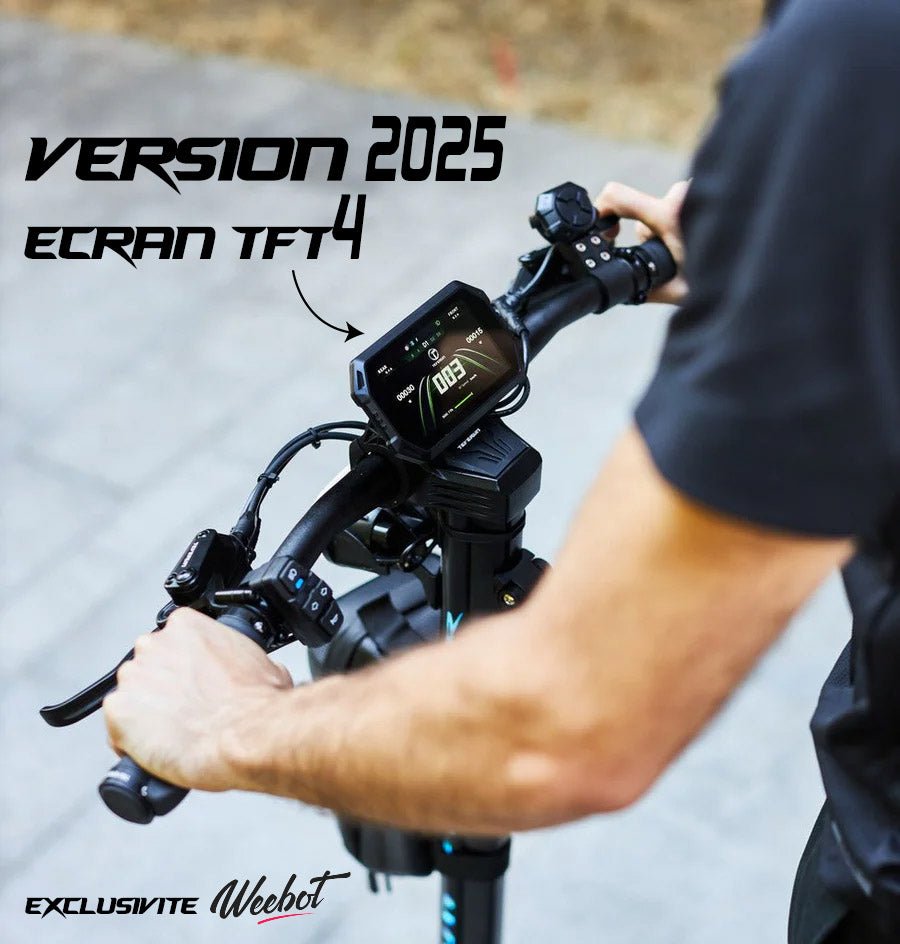 trottinette électrique teverun fighter 11 plus ecran TFT 4